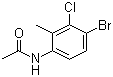 N-(4-bromo-3-chloro-2-methylphenyl)acetamide Structure,125328-80-5Structure