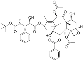 多西他賽結(jié)構(gòu)式_125354-16-7結(jié)構(gòu)式