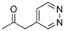 2-Propanone, 1-(4-pyridazinyl)-(9ci) Structure,125375-25-9Structure