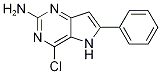 4-Chloro-6-phenyl-5h-pyrrolo[3,2-d]pyrimidin-2-amine Structure,1253789-10-4Structure