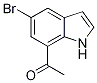 1-(5-Bromo-1h-indol-7-yl)ethanone Structure,1253789-74-0Structure