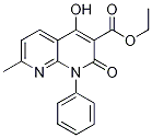 Ethyl 4-hydroxy-7-methyl-2-oxo-1-phenyl-1,2-dihydro-1,8-naphthyridine-3-carboxylate Structure,1253791-02-4Structure