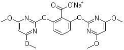 Bispyribac-sodium Structure,125401-92-5Structure