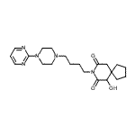 6’-Hydroxy buspirone Structure,125481-61-0Structure