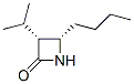 2-Azetidinone,4-butyl-3-(1-methylethyl)-,cis-(9ci) Structure,125606-83-9Structure