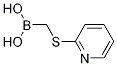 (Pyridin-2-ylthio)methylboronic acid Structure,1256346-00-5Structure