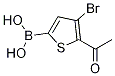 5-Acetyl-4-bromothiophen-2-boronic acid Structure,1256346-41-4Structure