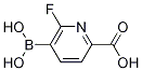 6-Carboxy-2-fluoropyridine-3-boronic acid Structure,1256355-13-1Structure