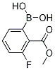 2-Methoxycarbonyl-3-fluorophenylboronic acid Structure,1256355-33-5Structure