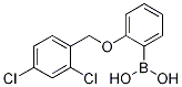 2-(2,4-Dichlorophenylmethoxy)phenylboronic acid Structure,1256355-69-7Structure