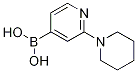 2-Piperidinopyridine-4-boronic acid Structure,1256358-82-3Structure