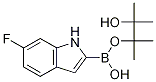 6-Fluoro-1h-indole-2-boronic acid pinacol ester Structure,1256358-98-1Structure