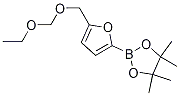 2-(5-((Ethoxymethoxy)methyl)furan-2-yl)-4455-tetramethyl-132-dioxaborolane Structure,1256359-26-8Structure