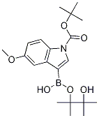 1-Boc-5-methoxyindole-3-boronic acid pinacol ester Structure,1256359-99-5Structure