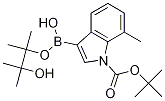 1-Boc-7-methylindole-3-boronic acid pinacol ester Structure,1256360-03-8Structure