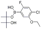 4-Chloro-5-ethoxy-2-fluorophenylboronic acid pinacol ester Structure,1256360-15-2Structure