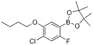 2-(5-Butoxy-4-chloro-2-fluorophenyl)-4455-tetramethyl-132-dioxaborolane Structure,1256360-19-6Structure