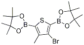 3-Bromo-4-methylthiophene-25-diboronic acid pinacol ester Structure,1256360-34-5Structure