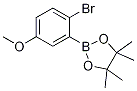 2-(2-Bromo-5-methoxyphenyl)-4,4,5,5-tetramethyl-1,3,2-dioxaborolane Structure,1256781-58-4Structure