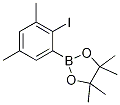 2-(2-碘-3,5-二甲基苯基)-4,4,5,5-四甲基-1,3,2-二噁硼烷結(jié)構(gòu)式_1256781-70-0結(jié)構(gòu)式