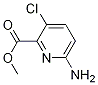 Methyl 6-amino-3-chloropicolinate Structure,1256835-20-7Structure