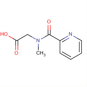 N-methyl-n-(2-pyridinylcarbonyl)glycine Structure,125686-77-3Structure