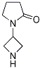 1-(Azetidin-3-yl)pyrrolidin-2-one Structure,1257294-05-5Structure