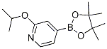 2-異丙氧基-4-(4,4,5,5-四甲基-[1,3,2]二噁硼烷-2-基)吡啶結(jié)構(gòu)式_1257554-10-1結(jié)構(gòu)式