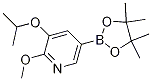 3-異丙氧基-2-甲氧基-5-(4,4,5,5-四甲基-[1,3,2]二噁硼烷-2-基)吡啶結構式_1257554-11-2結構式