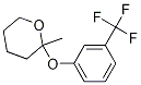 2-(3-Trifluoromethylphenoxy)methyltetrahydro-2h-pyran Structure,1257665-21-6Structure