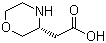 (R)-嗎啉-3-基-乙酸結(jié)構(gòu)式_1257848-43-3結(jié)構(gòu)式