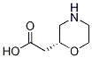 (R)-2-(morpholin-2-yl)acetic acid Structure,1257854-97-9Structure