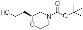 (S)-n-boc-2-(2-羥基乙基)嗎啉結(jié)構(gòu)式_1257856-15-7結(jié)構(gòu)式