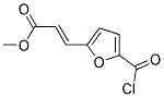 2-Propenoic acid, 3-[5-(chlorocarbonyl)-2-furanyl]-, methyl ester, (e)-(9ci) Structure,125812-04-6Structure