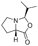 1H,3h-pyrrolo[1,2-c]oxazol-1-one,tetrahydro-3-(1-methylethyl)-,(3r-cis)-(9ci) Structure,125815-84-1Structure