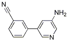 3-(5-Aminopyridin-3-yl)benzonitrile Structure,1258628-06-6Structure