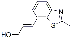 2-Propen-1-ol,3-(2-methyl-7-benzothiazolyl)-,(e)-(9ci) Structure,125873-50-9Structure