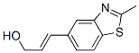 2-Propen-1-ol,3-(2-methyl-5-benzothiazolyl)-,(e)-(9ci) Structure,125901-73-7Structure