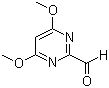 4,6-Dimethoxy-2-pyrimidinecarboxaldehyde Structure,125966-89-4Structure