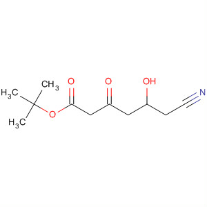 Tert-butyl (r)-6-cyano-5-hydroxy-3-oxohexanoate Structure,125988-01-4Structure