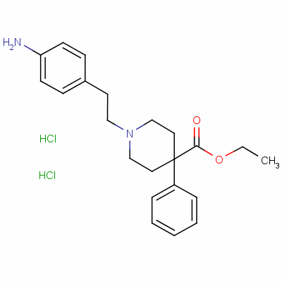 Anileridine hydrochloride Structure,126-12-5Structure