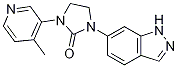 1-(1H-indazol-6-yl)-3-(4-methylpyridin-3-yl)imidazolidin-2-one Structure,1260007-25-7Structure