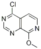 4-Chloro-8-methoxypyrido[3,4-d]pyrimidine Structure,1260178-67-3Structure