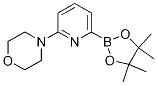 4-(6-(4,4,5,5-Tetramethyl-1,3,2-dioxaborolan-2-yl)pyridin-2-yl)morpholine Structure,1260374-06-8Structure