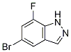 5-Bromo-7-fluoro-1h-indazole Structure,1260381-83-6Structure