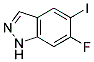 6-Fluoro-5-iodo-1h-indazole Structure,1260384-77-7Structure