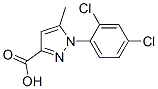 1-(2,4-Dichloro-phenyl)-5-methyl-1h-pyrazole-3-carboxylic acid Structure,126067-88-7Structure