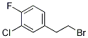 3-Chloro-4-fluorophenethyl bromide Structure,1260809-91-3Structure