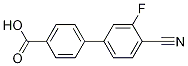 4’-Cyano-3’-fluorobiphenyl-4-carboxylic acid Structure,1260811-82-2Structure