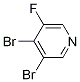 3,4-Dibromo-5-fluoropyridine Structure,1260843-59-1Structure